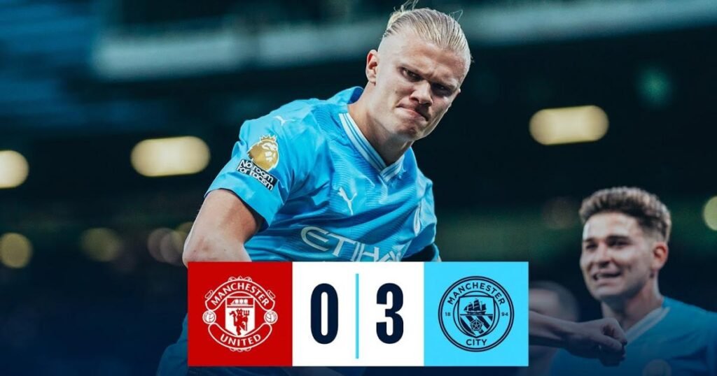 aufstellungen: teilnehmer: manchester city gegen manchester united